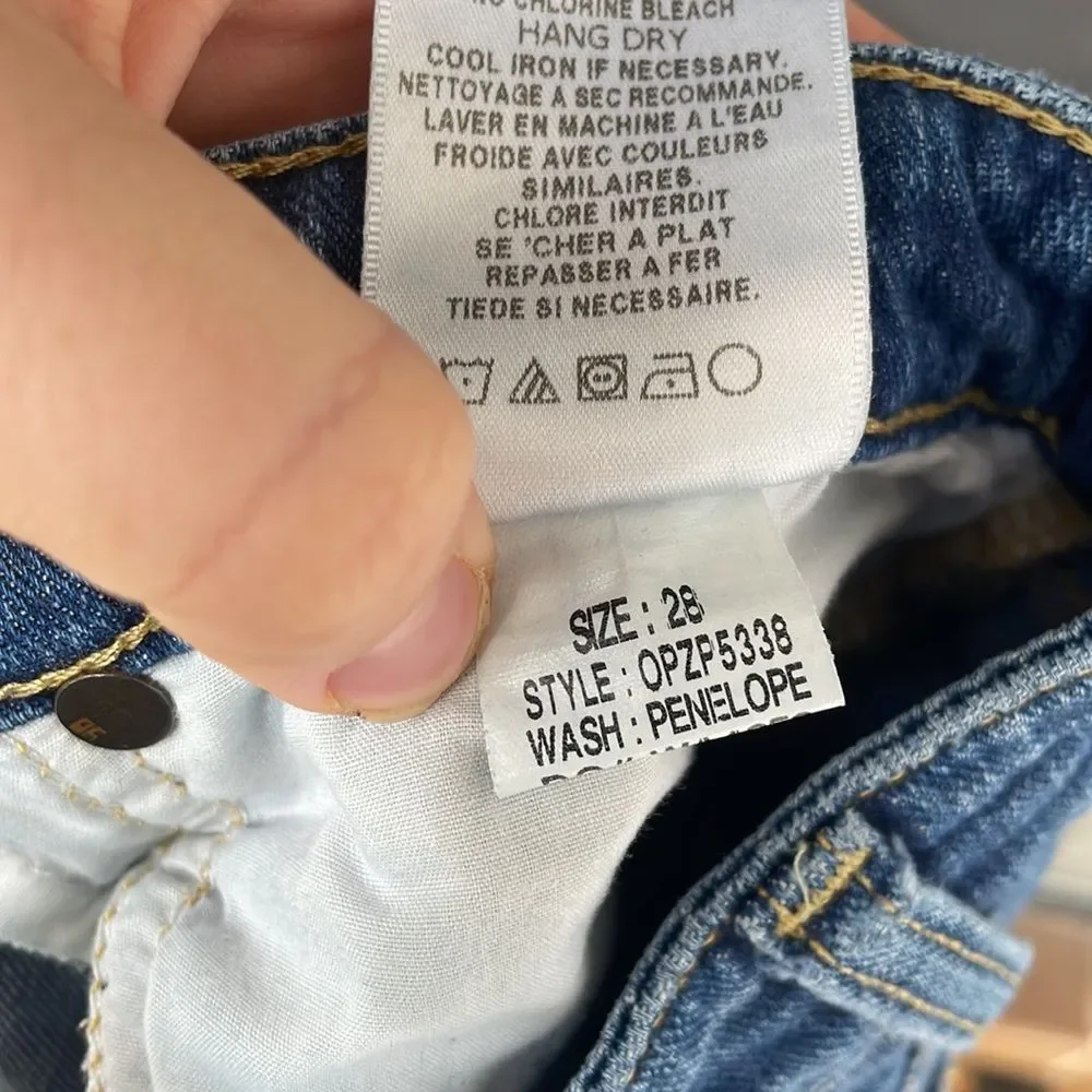 [Joe’s Jeans] “Penelope” Distressed Jeans - Size 28